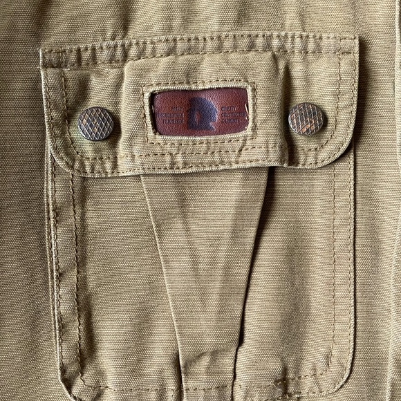 COPY - VANS X Dennis Hopper Morroco Jacket Medium Heavy Cotton Military M - Picture 5 of 7